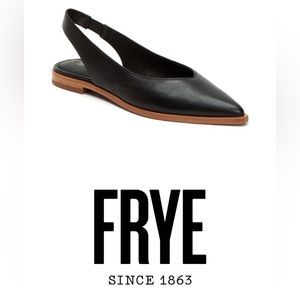 FRYE Women's Kenzie Sling Back Black
Size 7.5